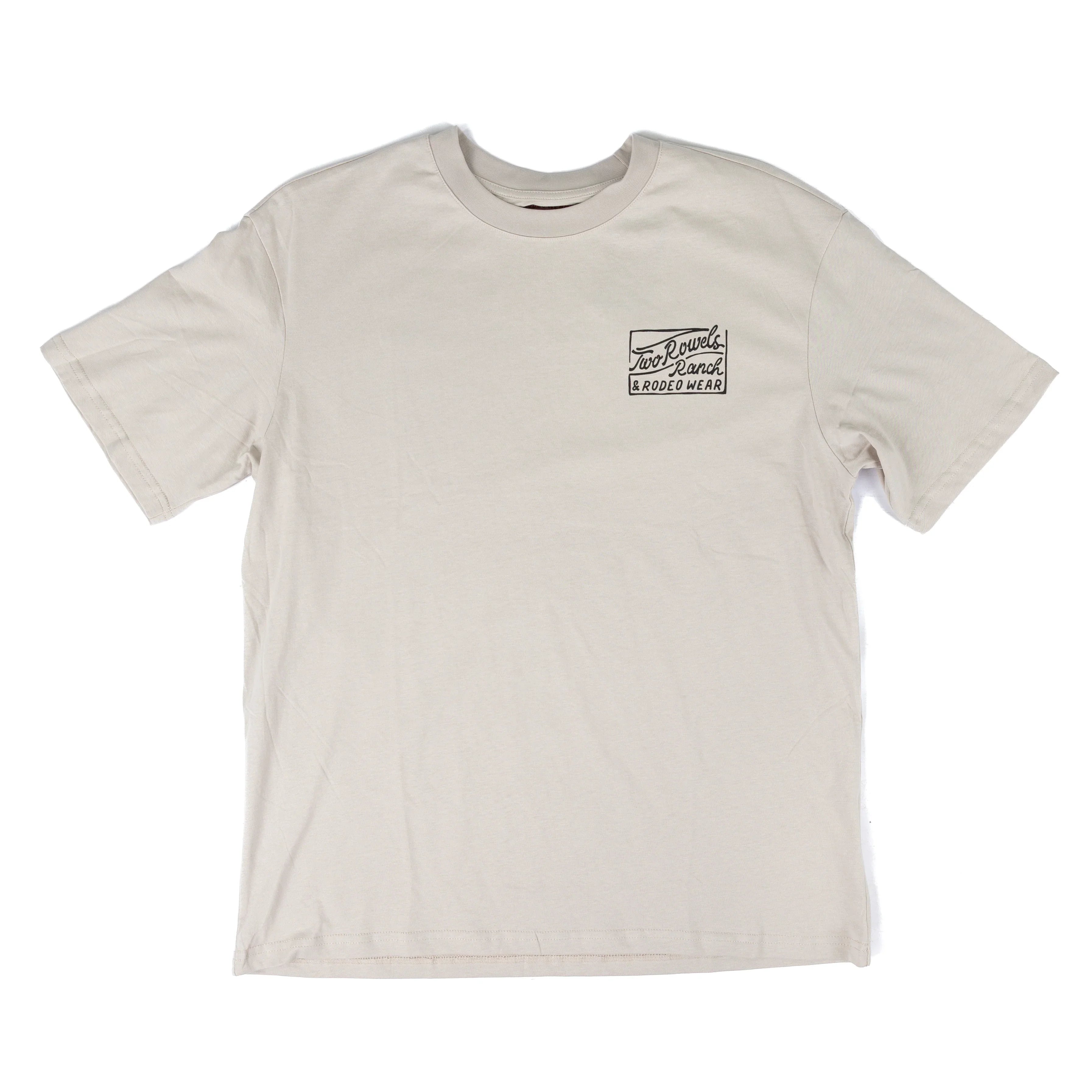 Men's 2 Rowels Ranch Short Sleeve "Don't Waste My Dally" T-shirt 2R-541A-GY