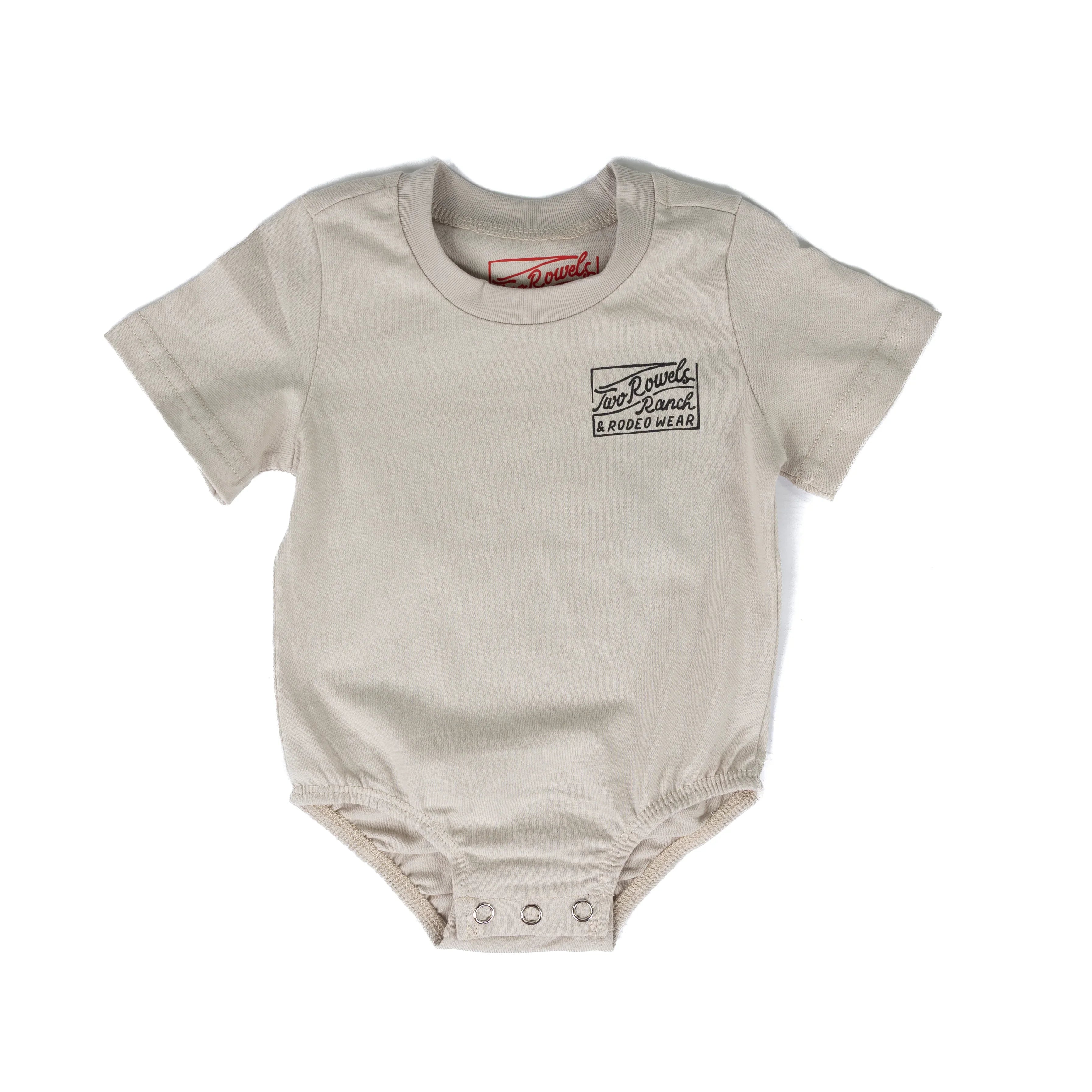 2 Rowels Ranch Gray Dont Waste My Dally Onesie