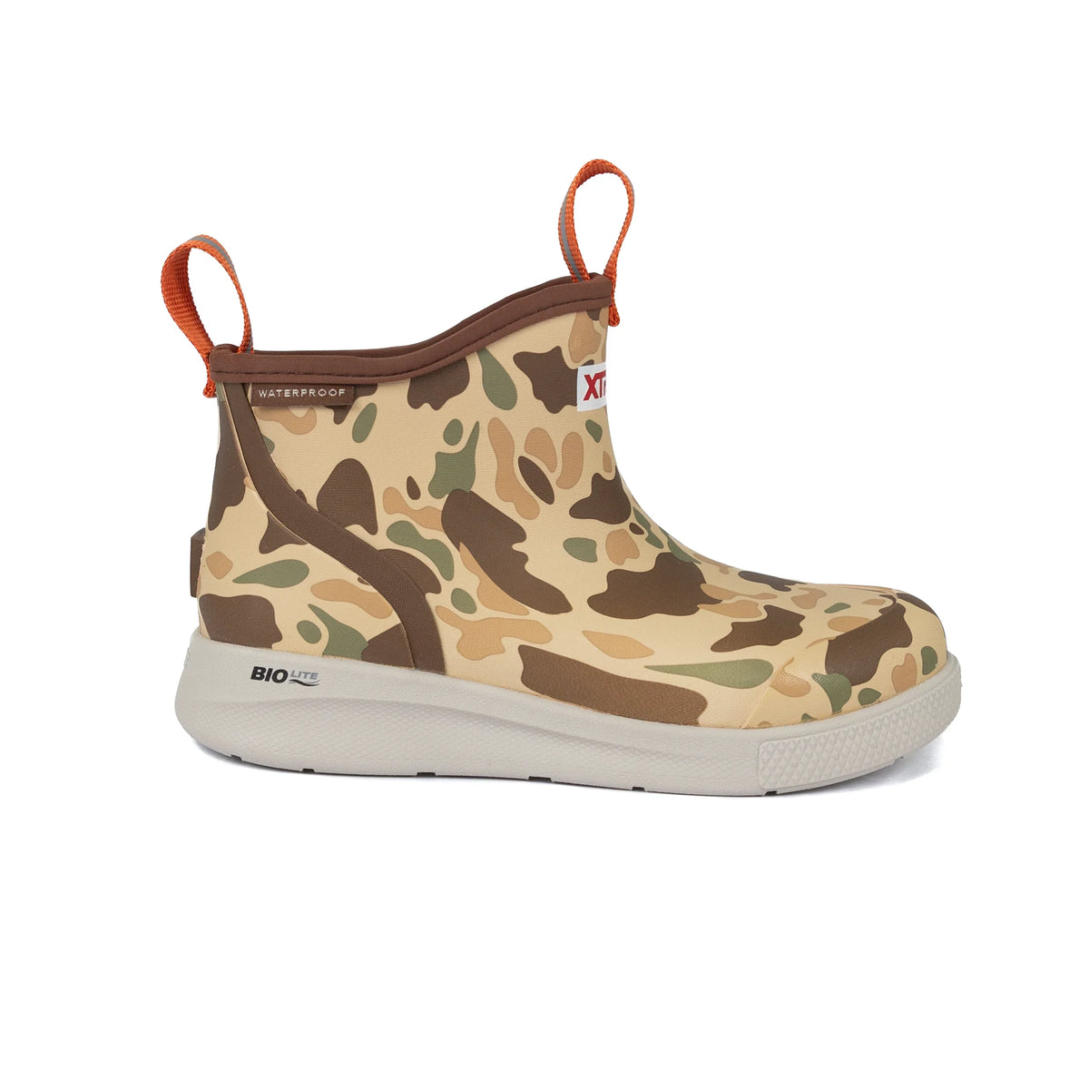 XTRATUF Kid's Duck Camo Ankle Deck Boot Sport XKADSDCM