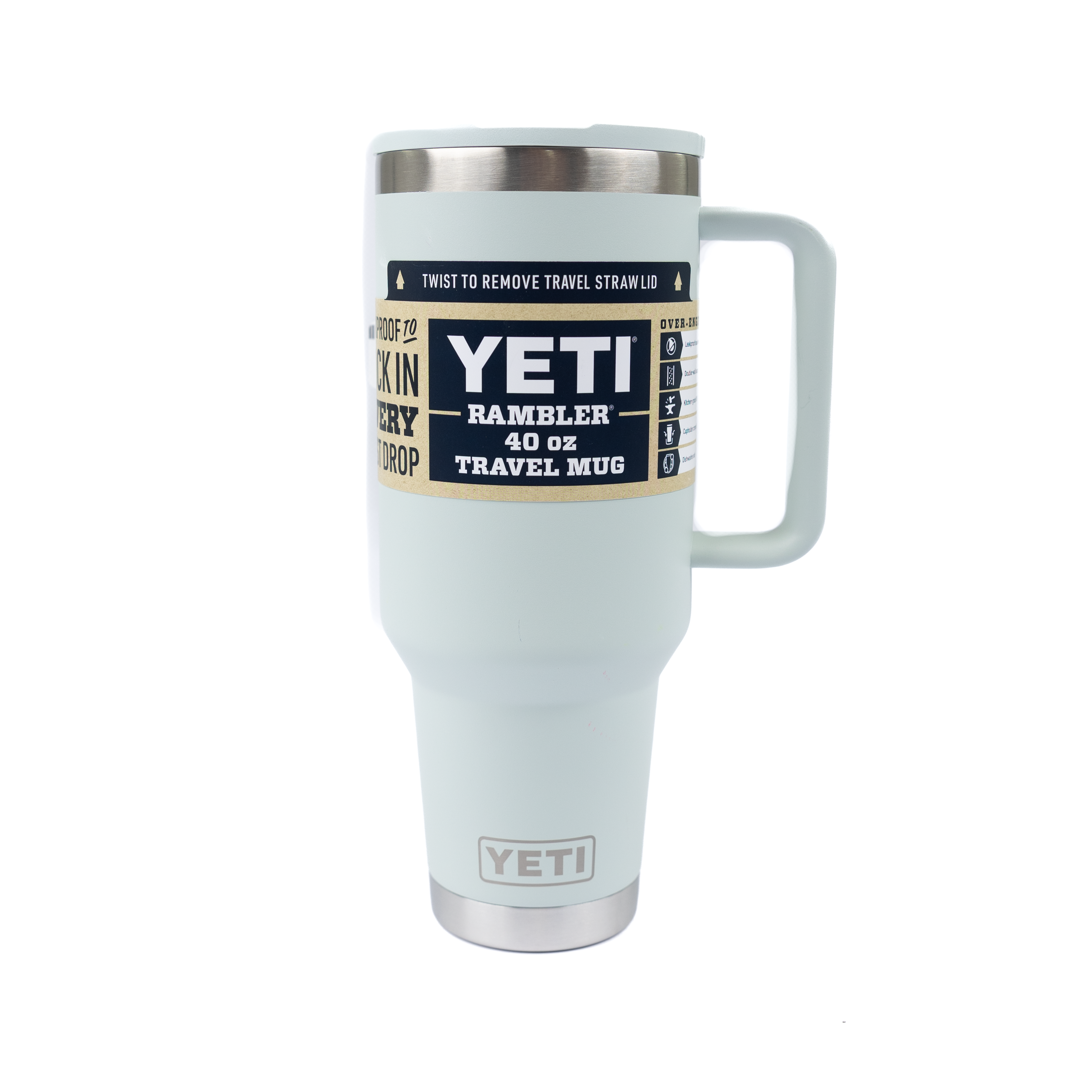 YETI Rambler 40 oz Travel Straw Mug Ridgeline