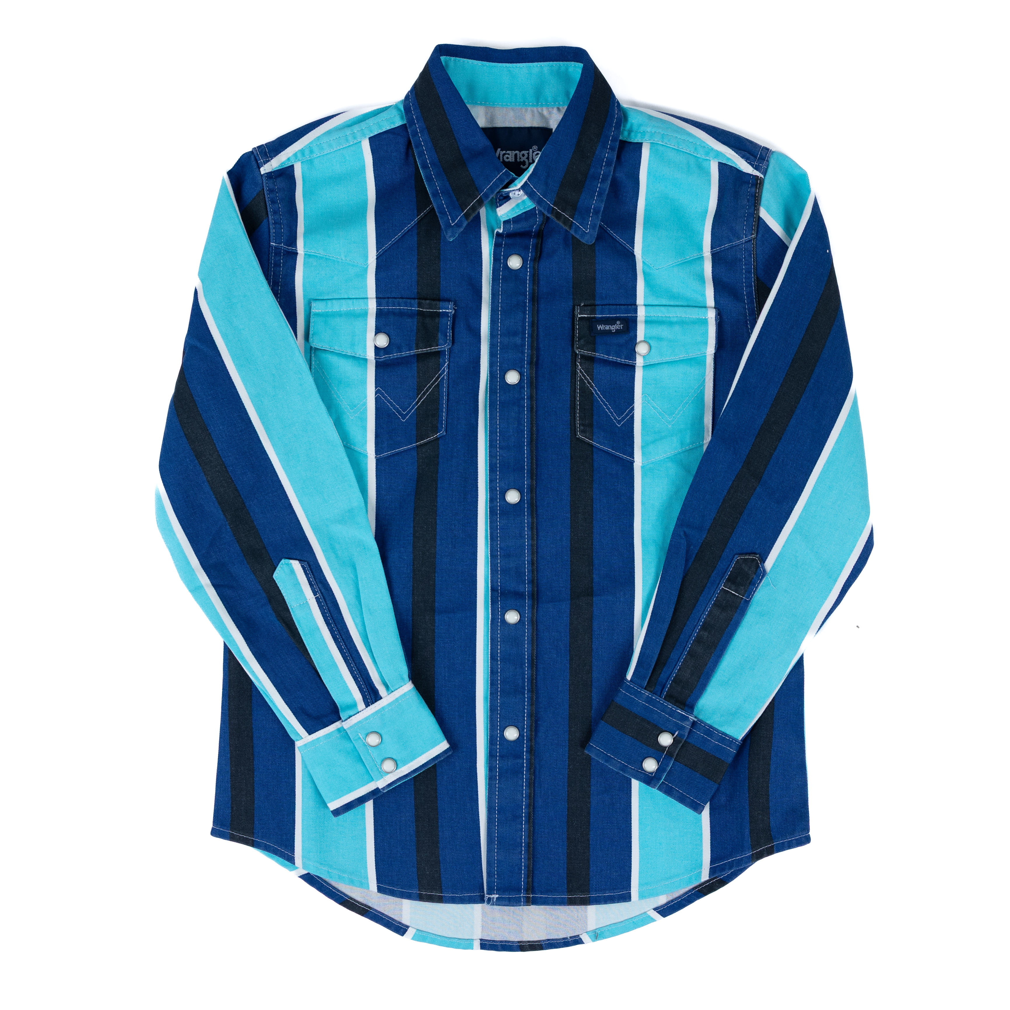 Boy's Wrangler Blue Stripe Brushpopper 112379231 – Crazy House