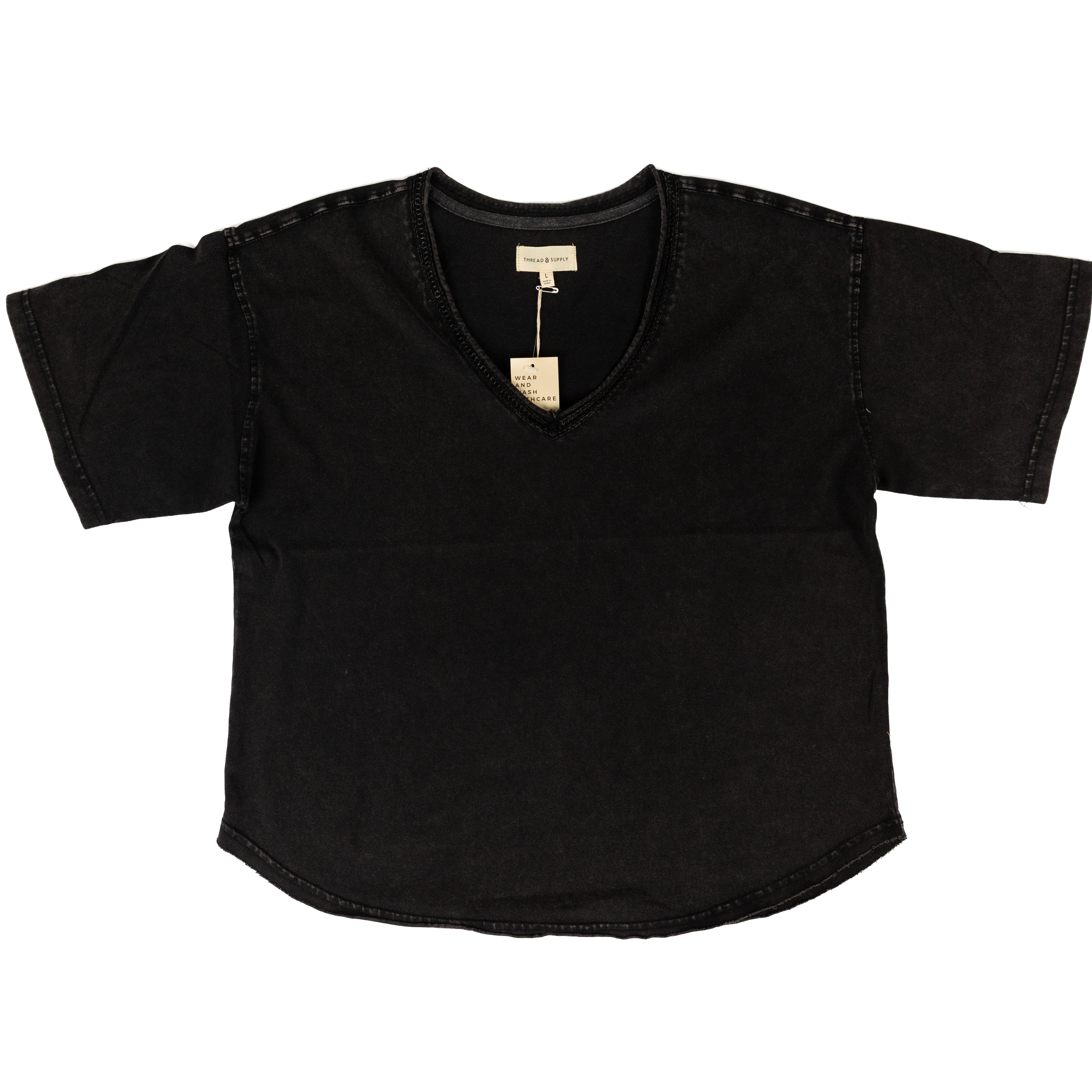 Women's Thread & Supply Ismeria Tee White T5450CKNTS