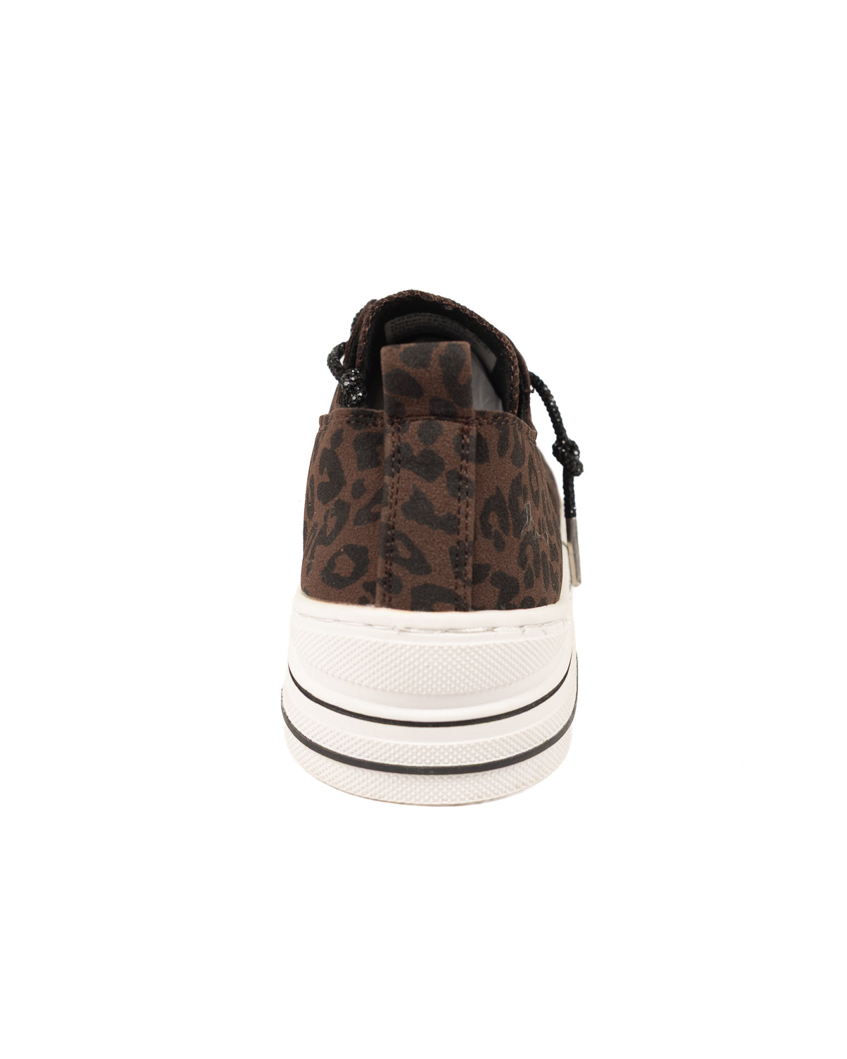 Very G Women's Dark Brown Aman Leopard 3 Casual Shoes