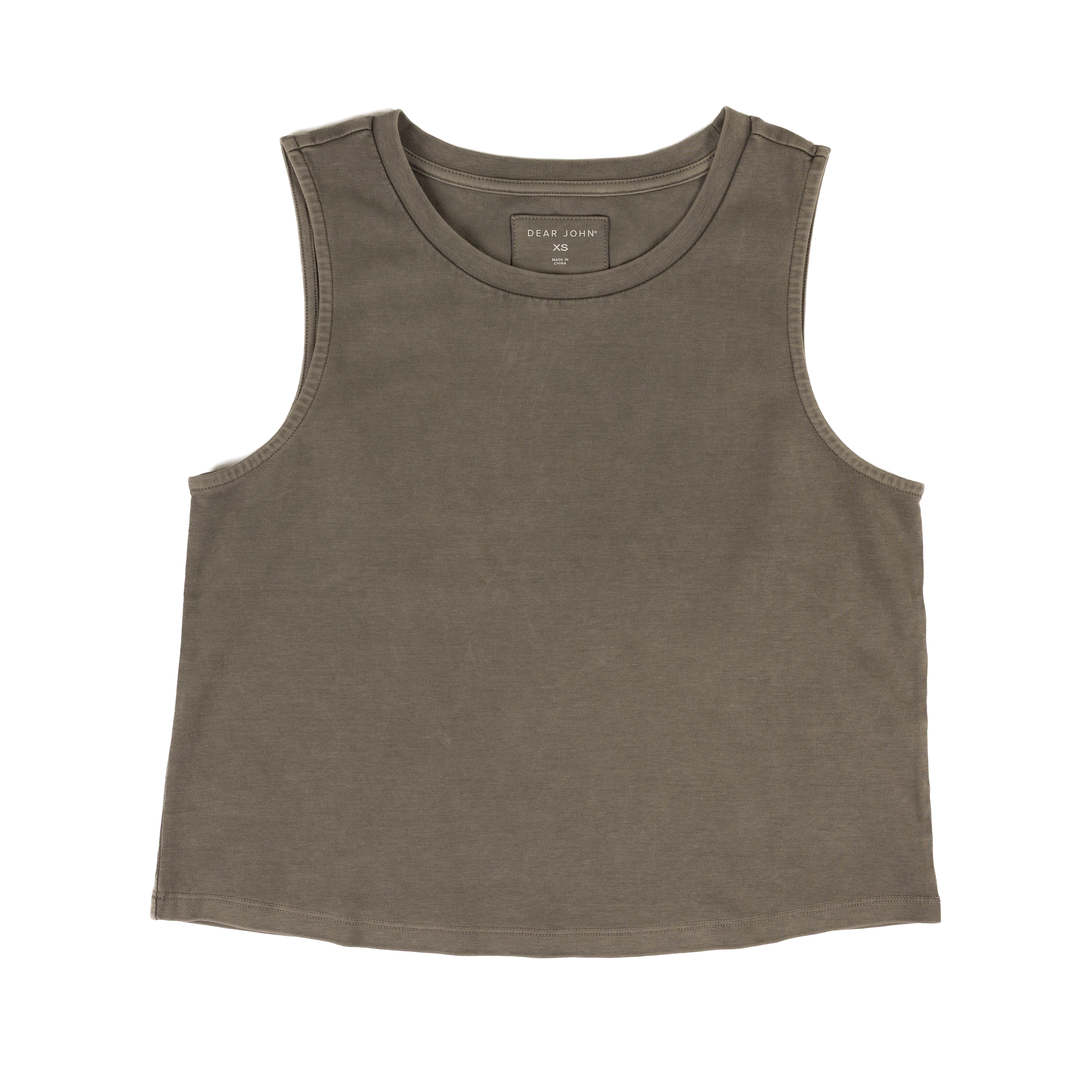 Women's Dear John Charcoal Jett Tank Top DKN2195CHR