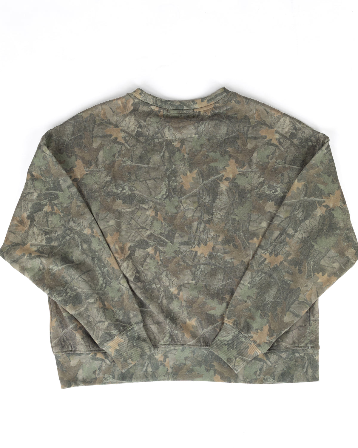 Rock and Roll Denim Women's Camo Printed Oversized Sweatshirt BW91T09372