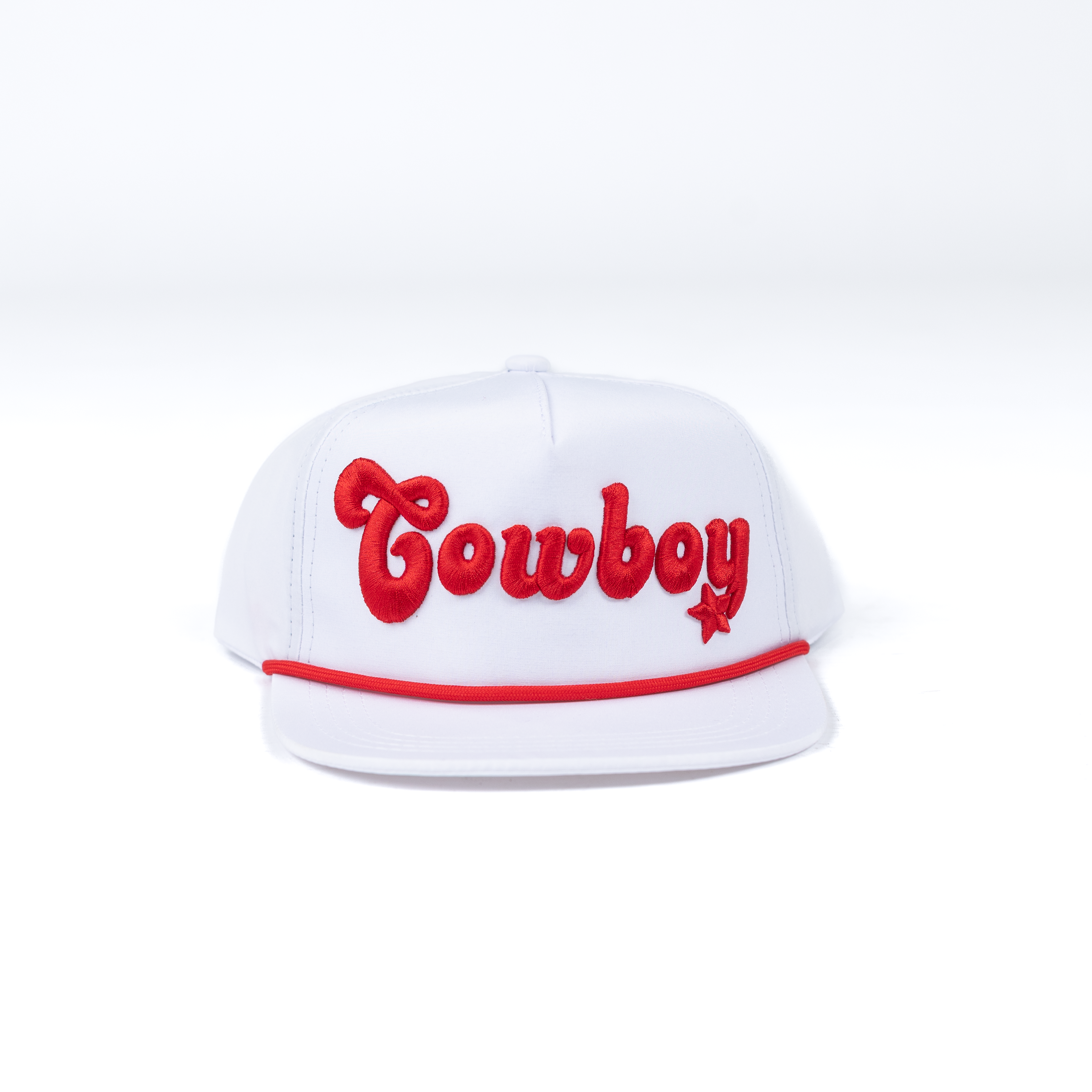 Youth Twisted Filly White "Cowboy" Cap