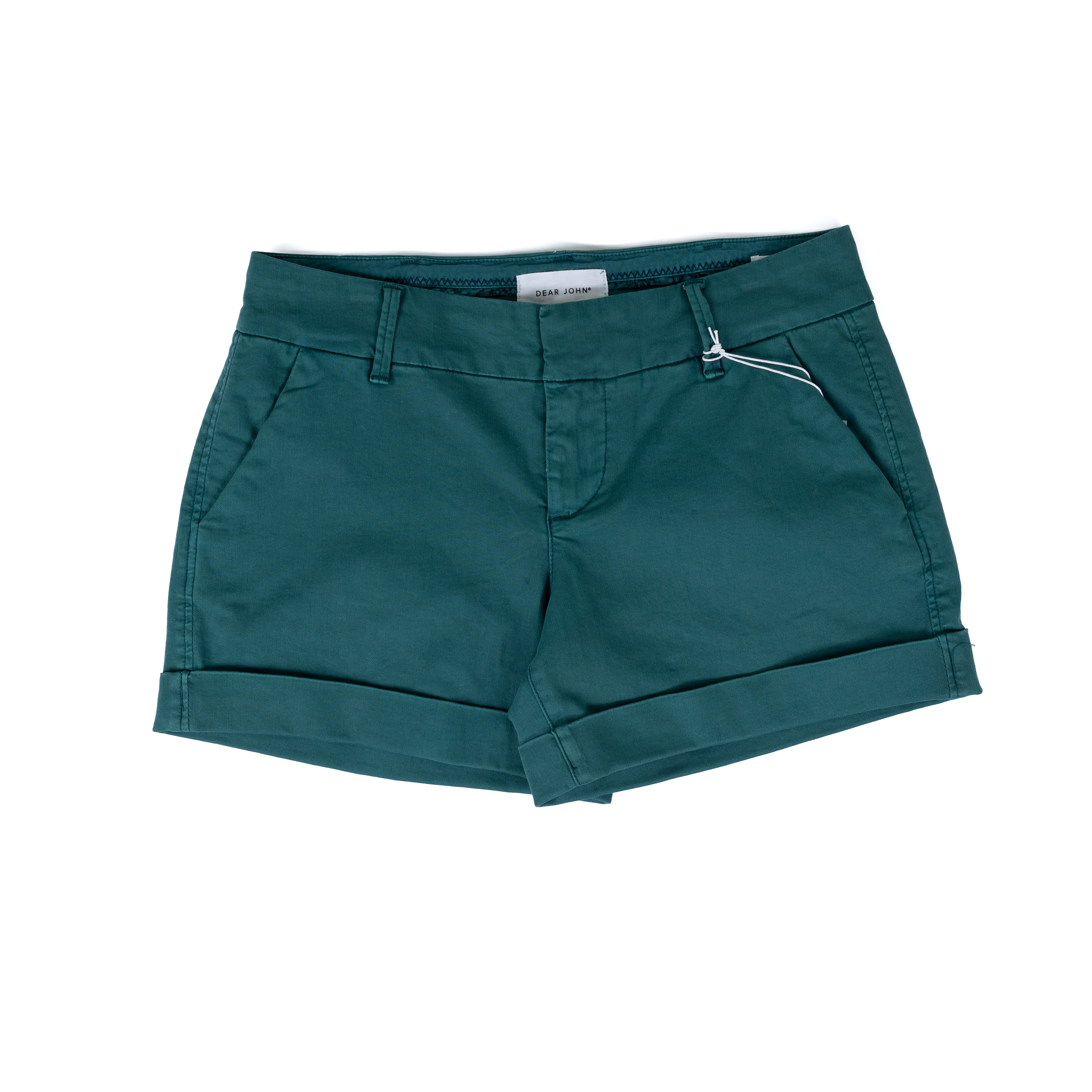 Women's Dear John Hampton Mediterranea Mid Low Rise Cuffed Shorts DSM70C189MEA