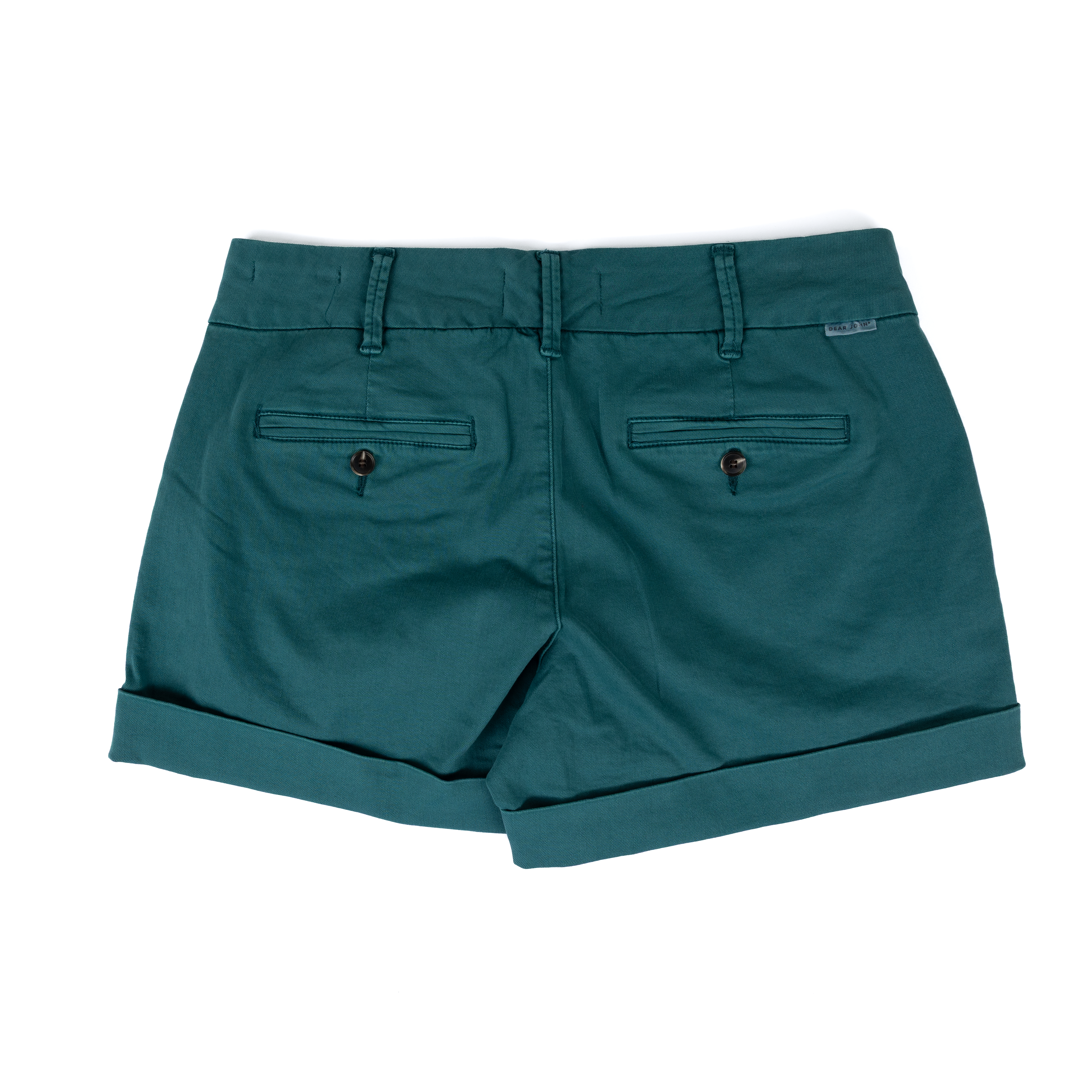 Women's Dear John Hampton Mediterranea Mid Low Rise Cuffed Shorts DSM70C189MEA