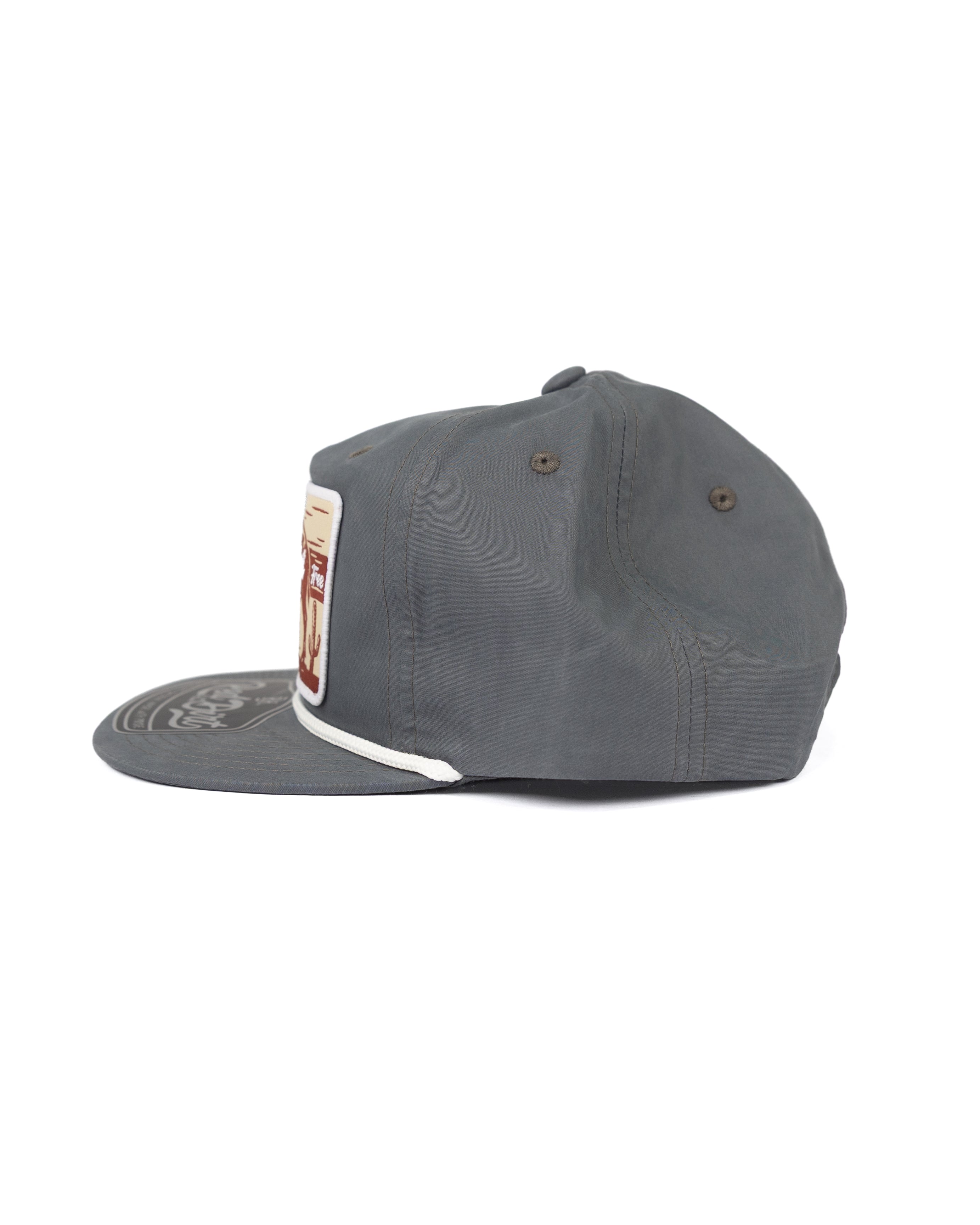 Red Dirt Hat Co Men's Charcoal Western Roamer Snapback RDHC-604