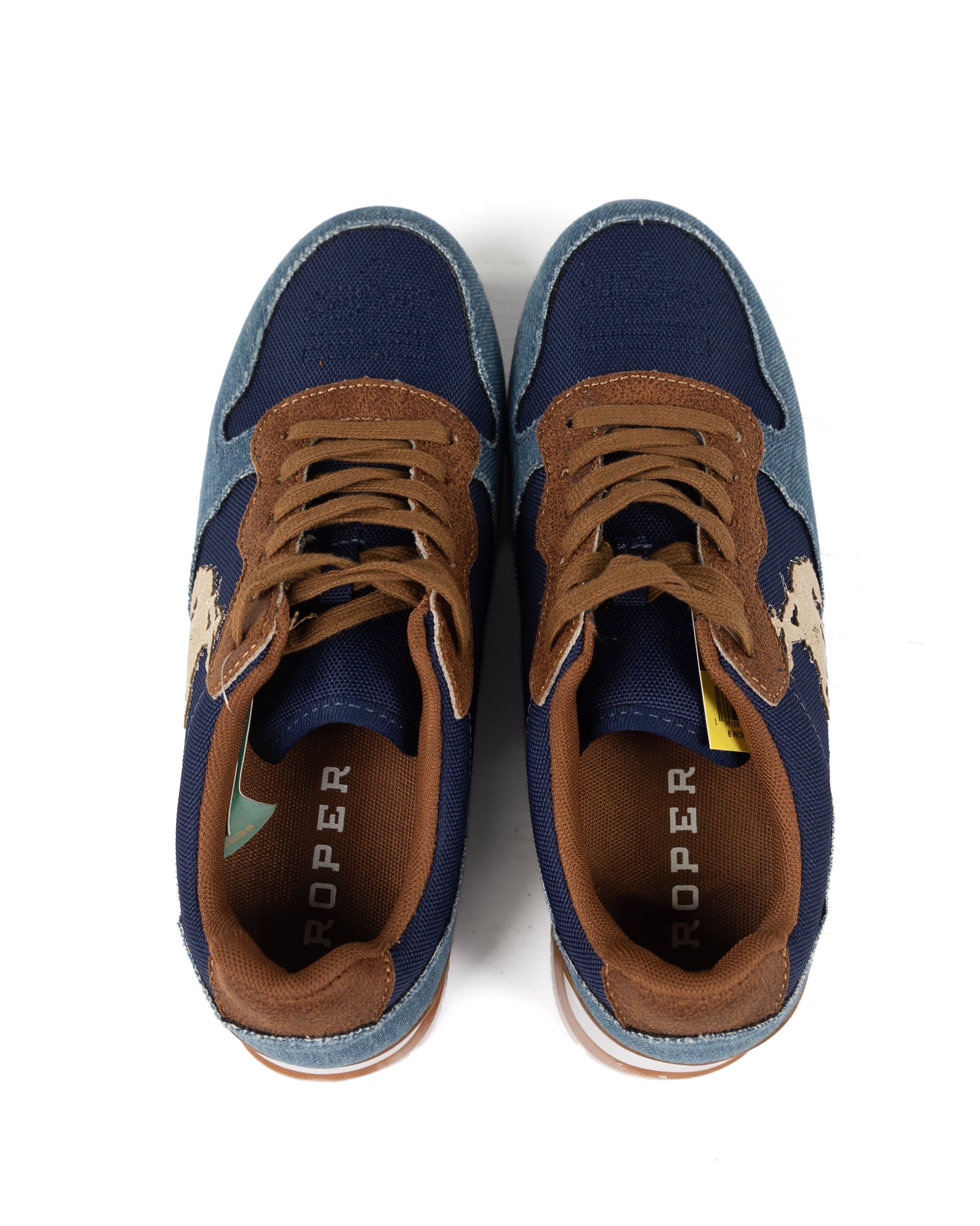 Roper Women's Denim Blue Giddy Up Shoes 09-021-1797-3851