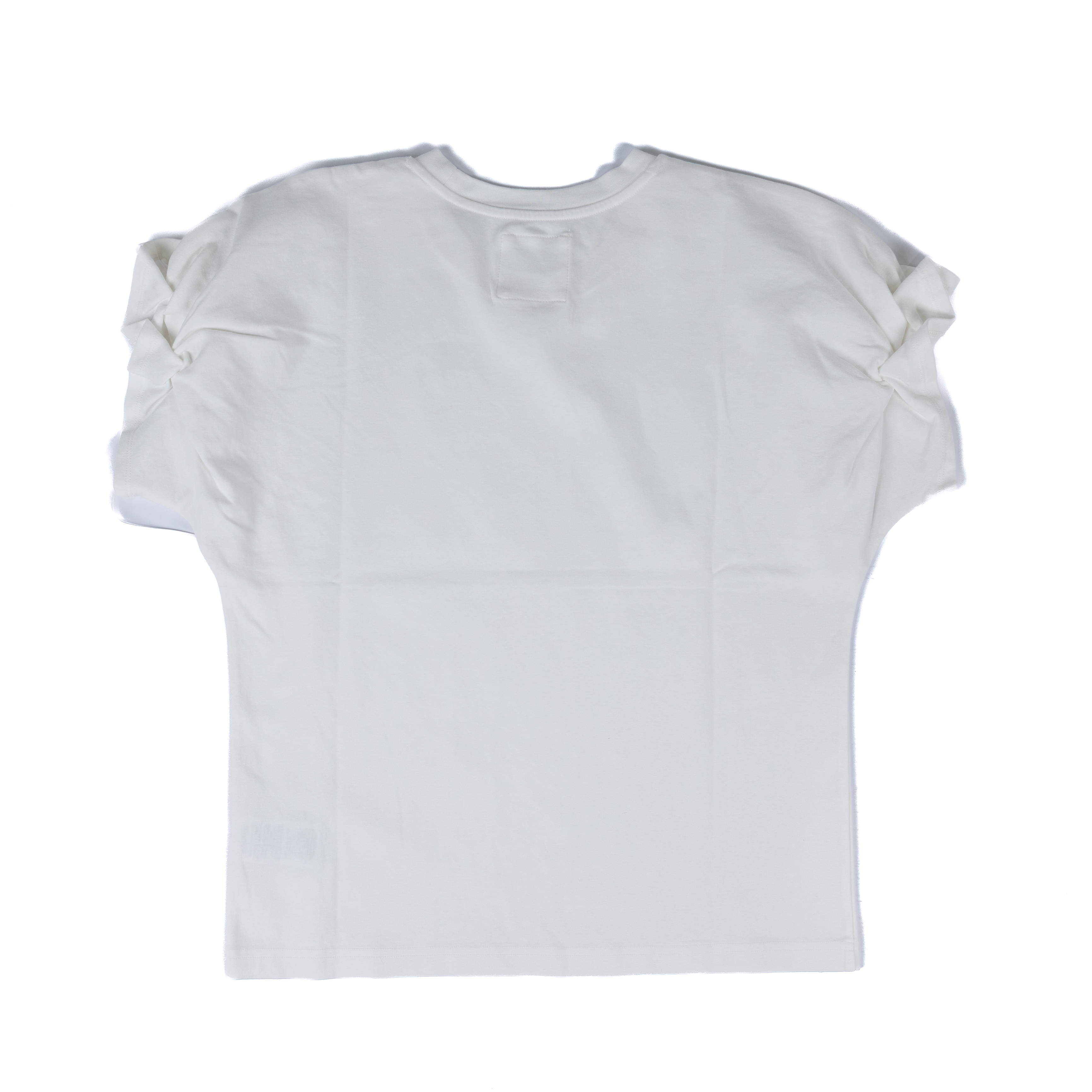 Women's Dear John White Meredith Short Ruffle Sleeve T-shirt DKN2171WHT