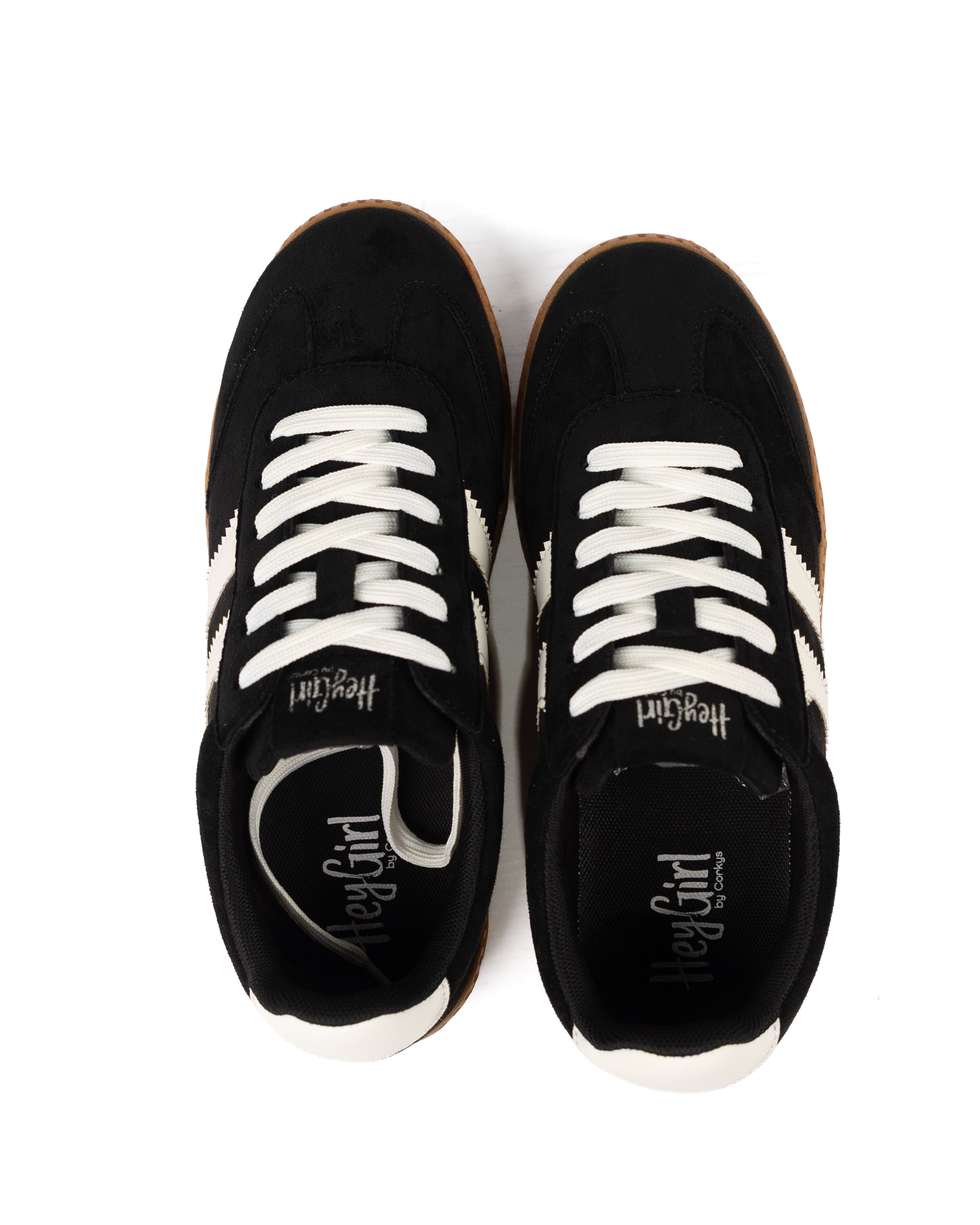 Corky's Women's Black and White Heads Up Casual Shoes