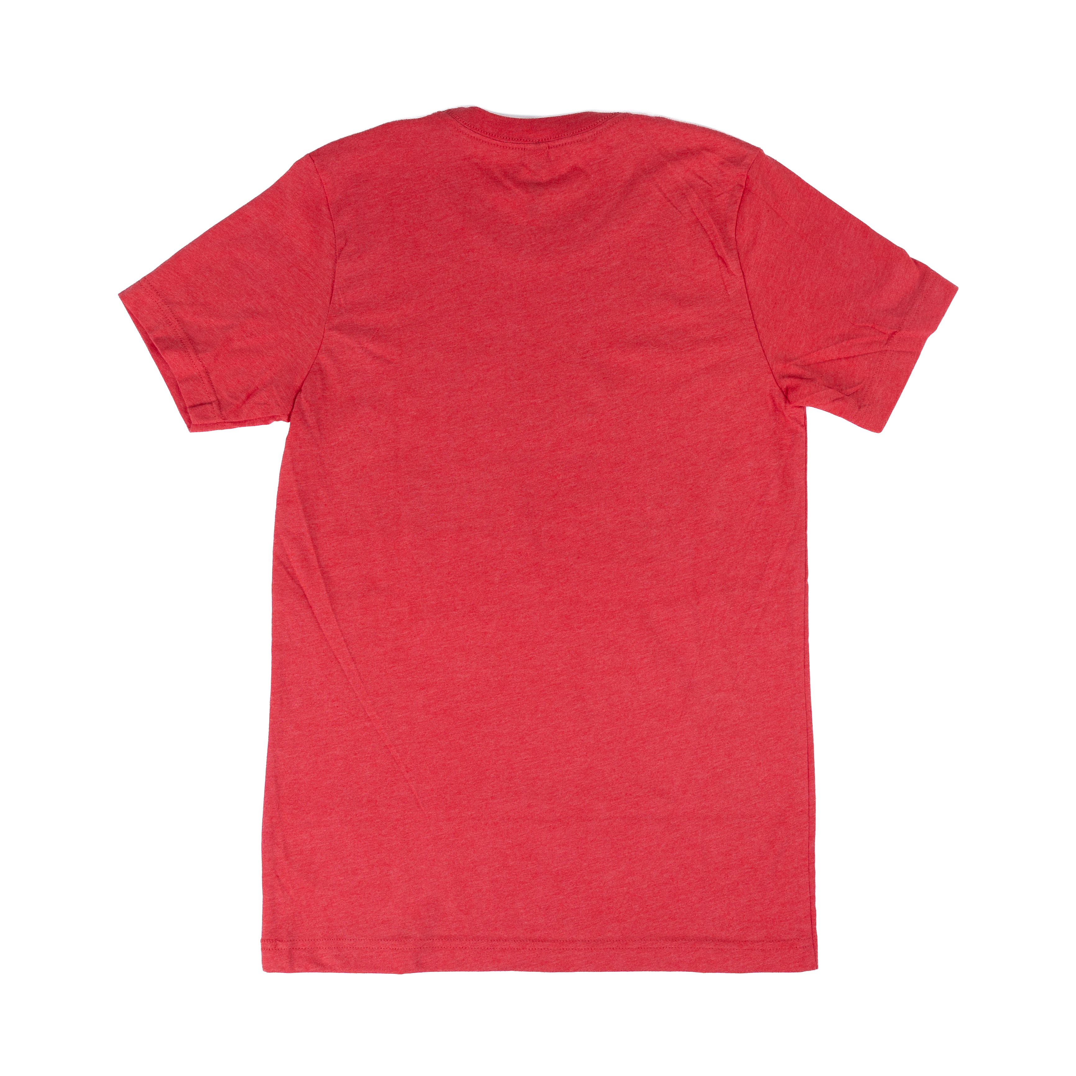 Women's Short Sleeve Red Crazy House T-shirt
