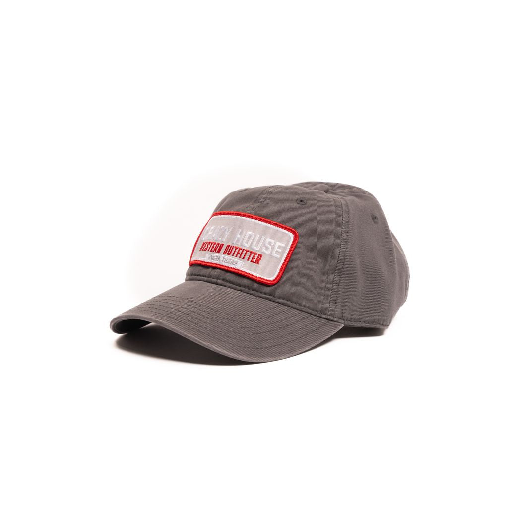 Crazy House Unisex Charcoal Cap with Outfitter Patch - Crazy House Western Wear