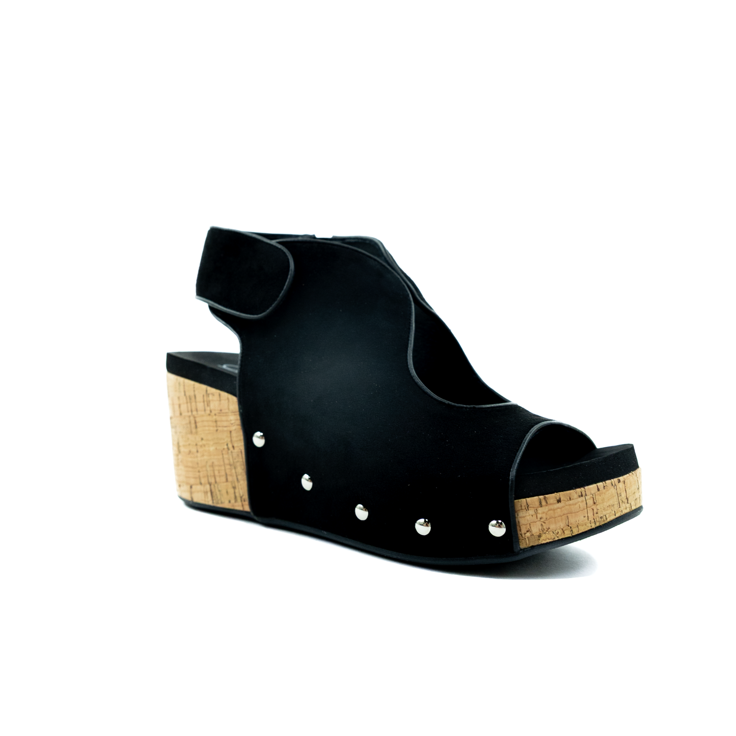 Women's Corky's Black "Frisky" Wedges 10-0202-BLCK