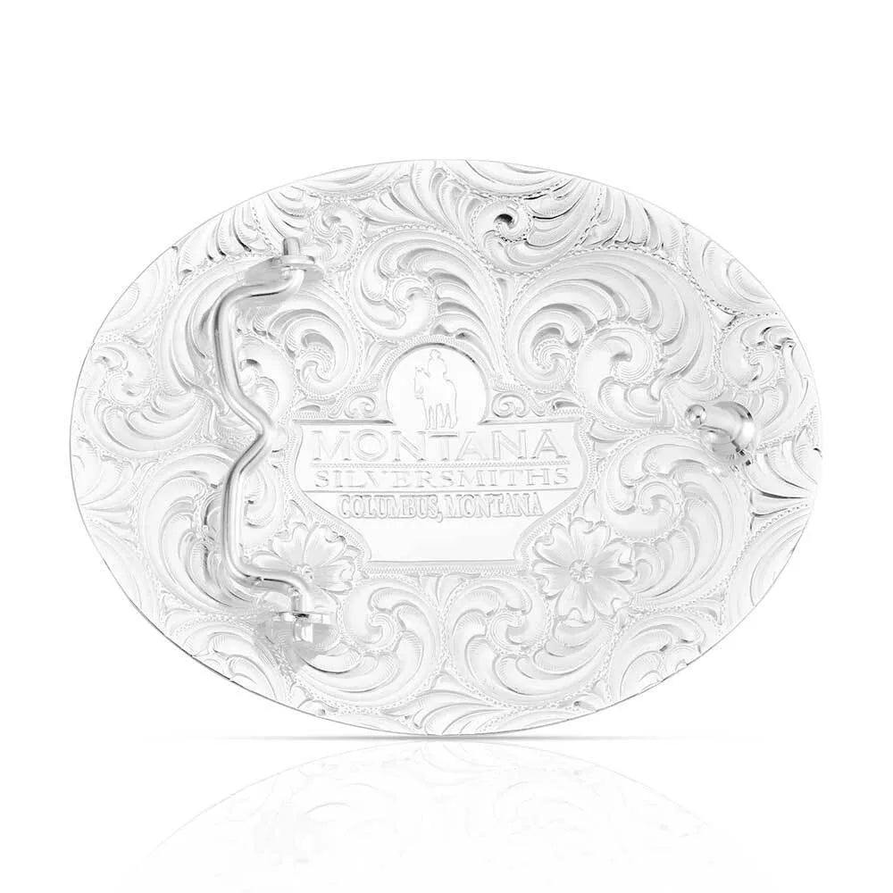 Men's Montana Silversmiths Relentless Buckle with Christian Cowboy 56300-731