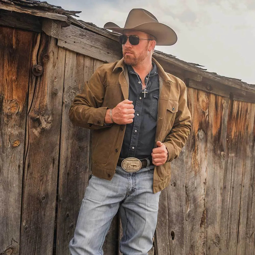 Men's Montana Silversmiths Relentless Buckle with Christian Cowboy 56300-731