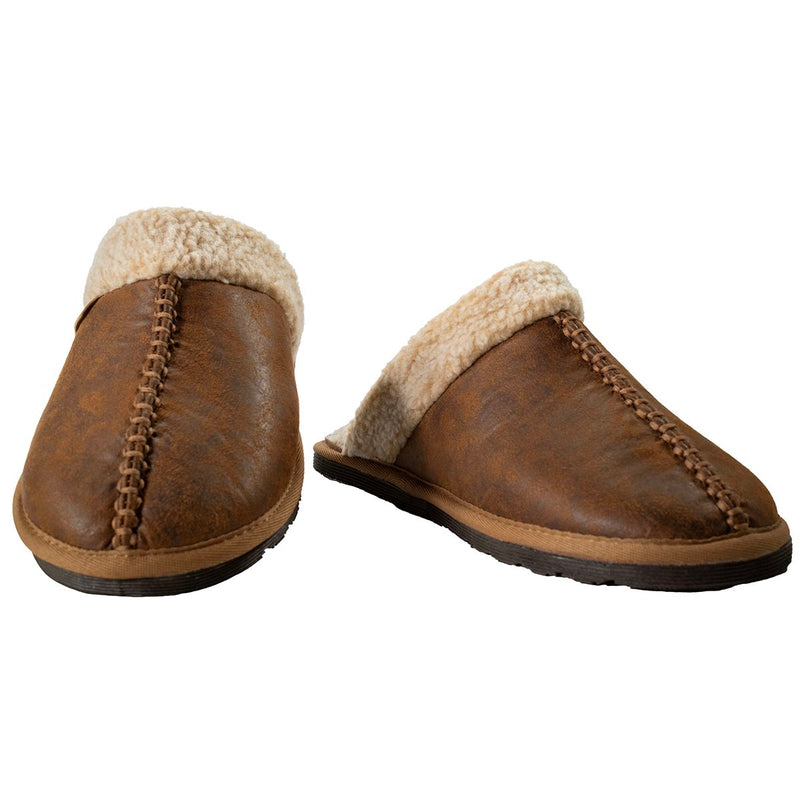 Men's Twister Brown Slip On House Shoes 5739602