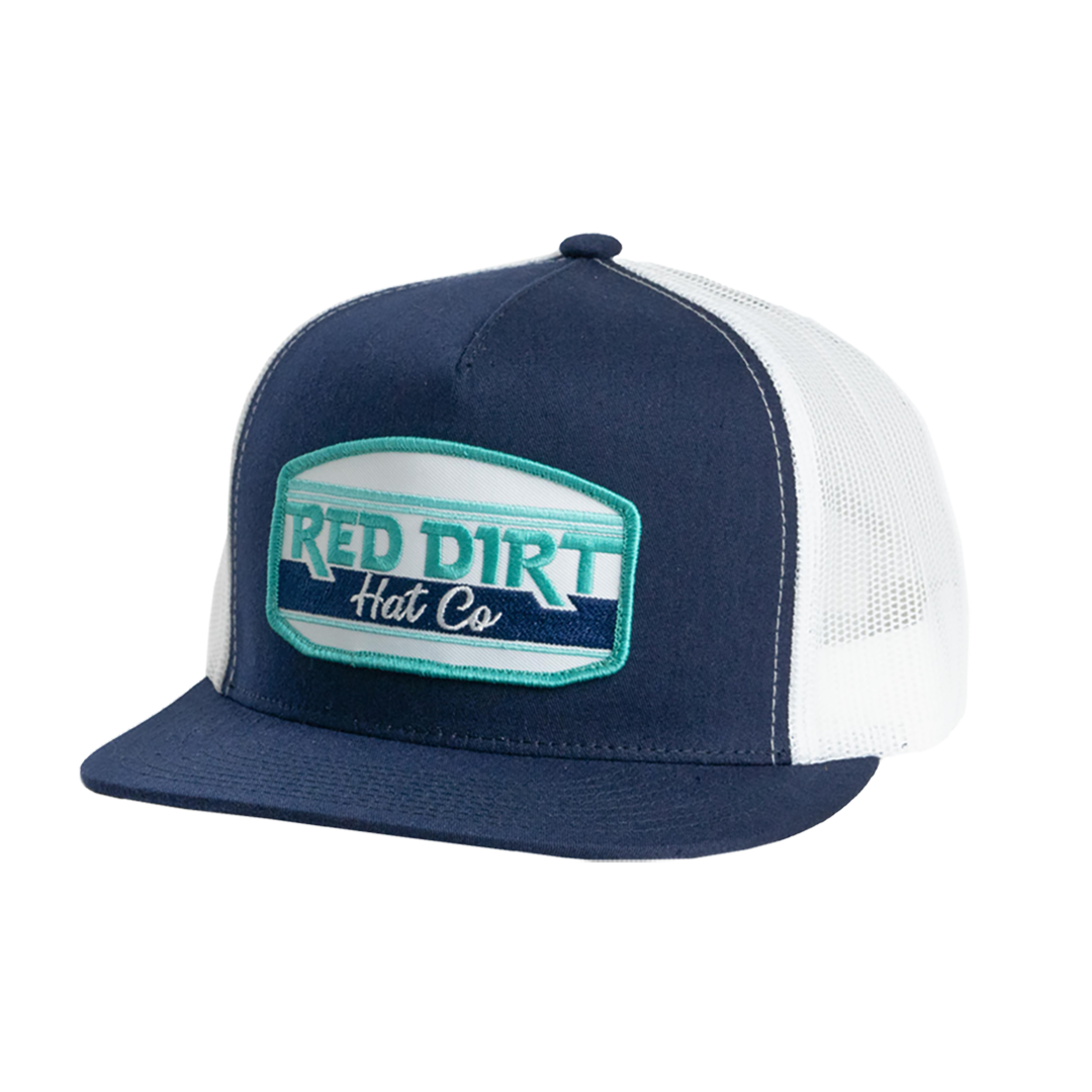 Women's Red Dirt Hat Co Blue/White Cap RDHC-500 - Crazy House Western Wear