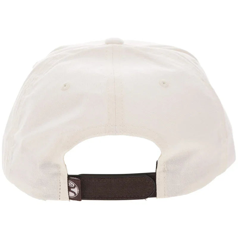 Hooey Men's Cream with Brown Logo "Decoy" Hat 6030T-CRBR
