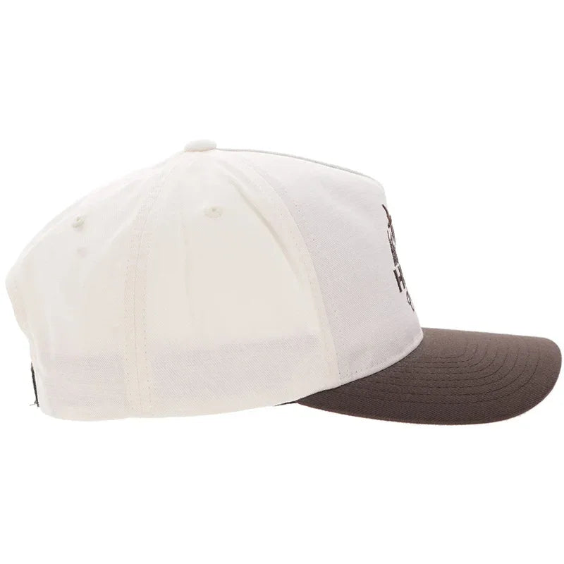 Hooey Men's Cream with Brown Logo "Decoy" Hat 6030T-CRBR