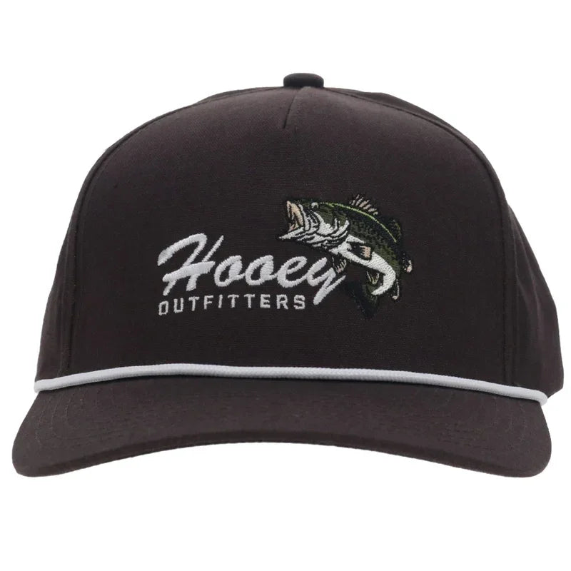 Hooey Men's Brown Bass 5-Panel Full Surround Snapback 6036T-BR