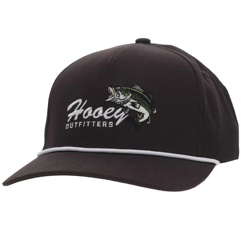 Hooey Men's Brown Bass 5-Panel Full Surround Snapback 6036T-BR