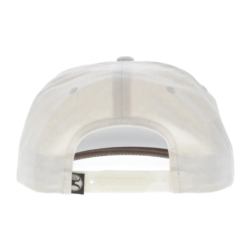 Hooey Men's Cream Mallard 5-Panel Full Surround Snapback 6038T-CR