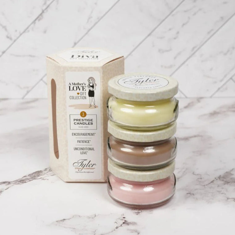 Tyler Candle Company 3 Candle Gift Set - A Mothers Love
