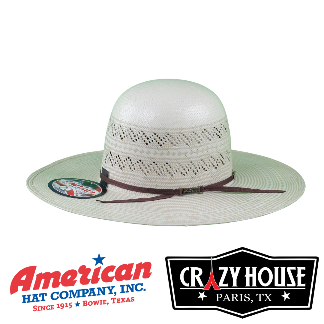 American Hat Company 6900 4.25" Straw Hat - Crazy House Western Wear