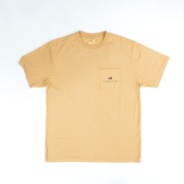 Men's Southern Marsh Camel Mallard Sighting Tee TWMD-CML
