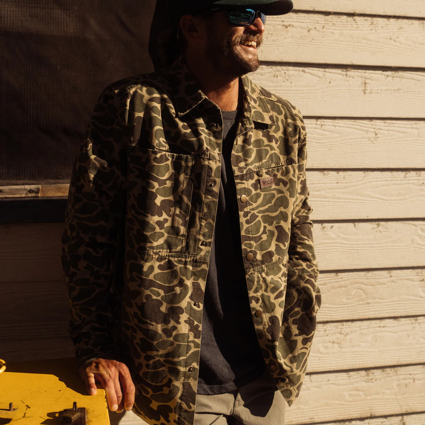 Men's Marsh Wear Green Mallard Camo Delano Shacket