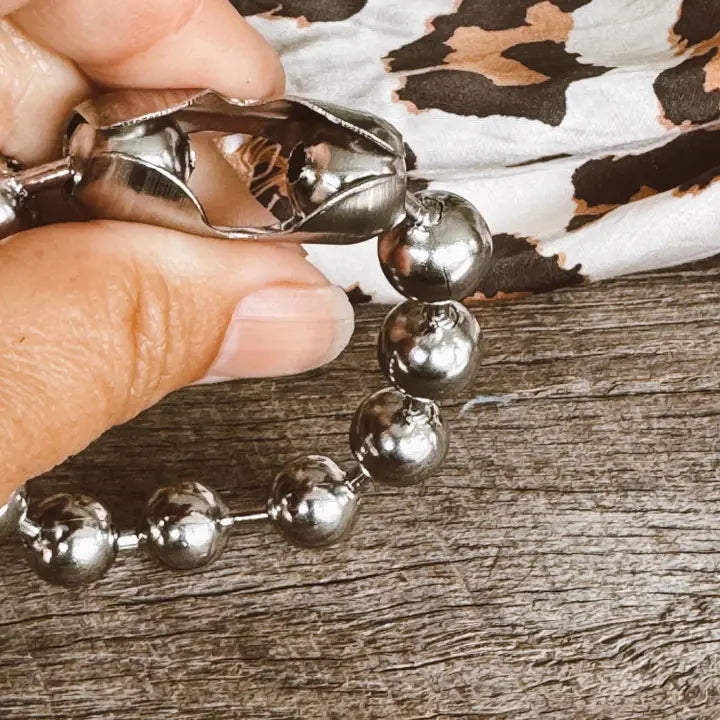 Women's Extra Large Bead Chain Bracelet