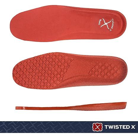 Men's Twisted X Blend 85 Round Toe Boot Footbed Insoles MB85FOOTBDSH - Crazy House Western Wear