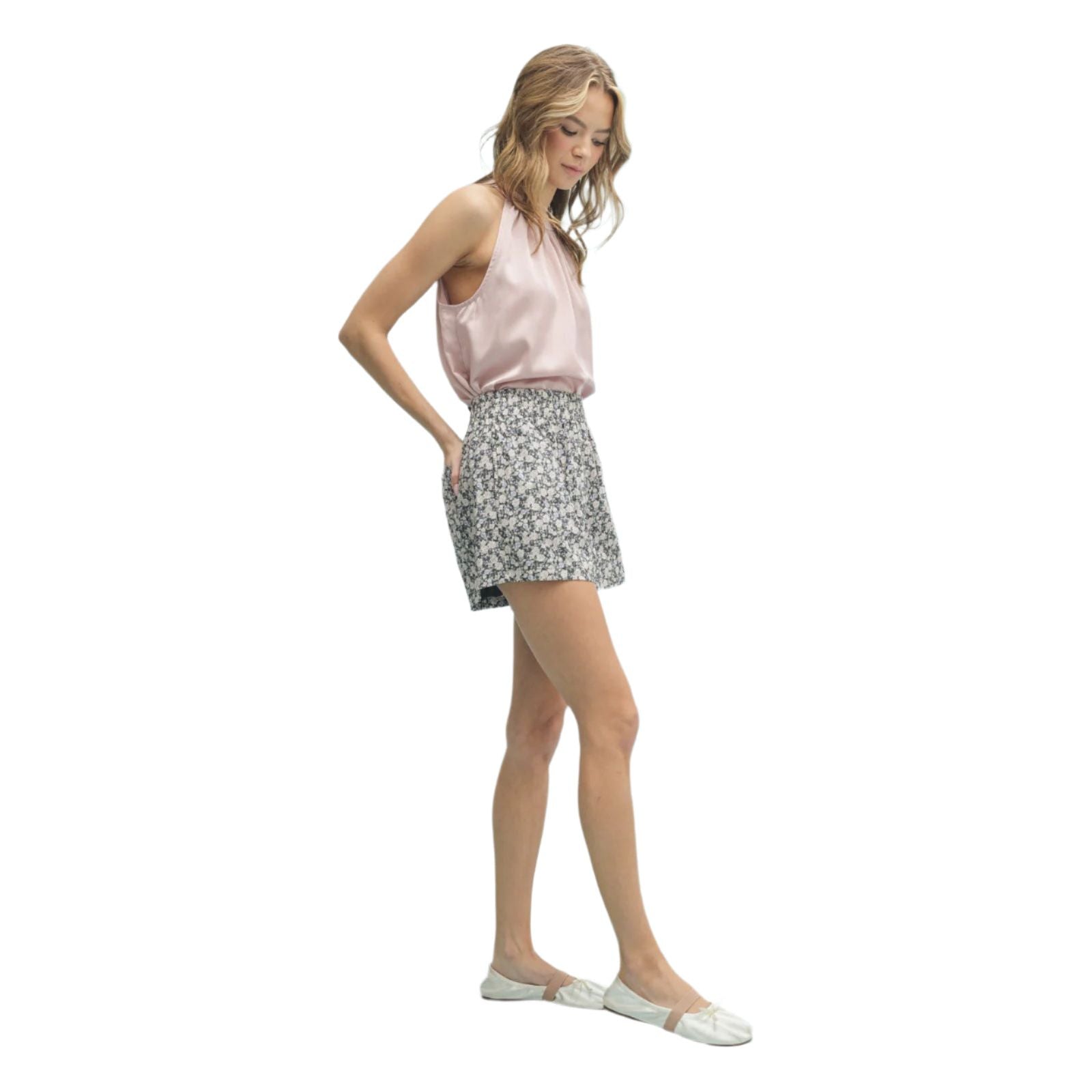 Women's Floral Shorts WL25-10215 - Crazy House Western Wear