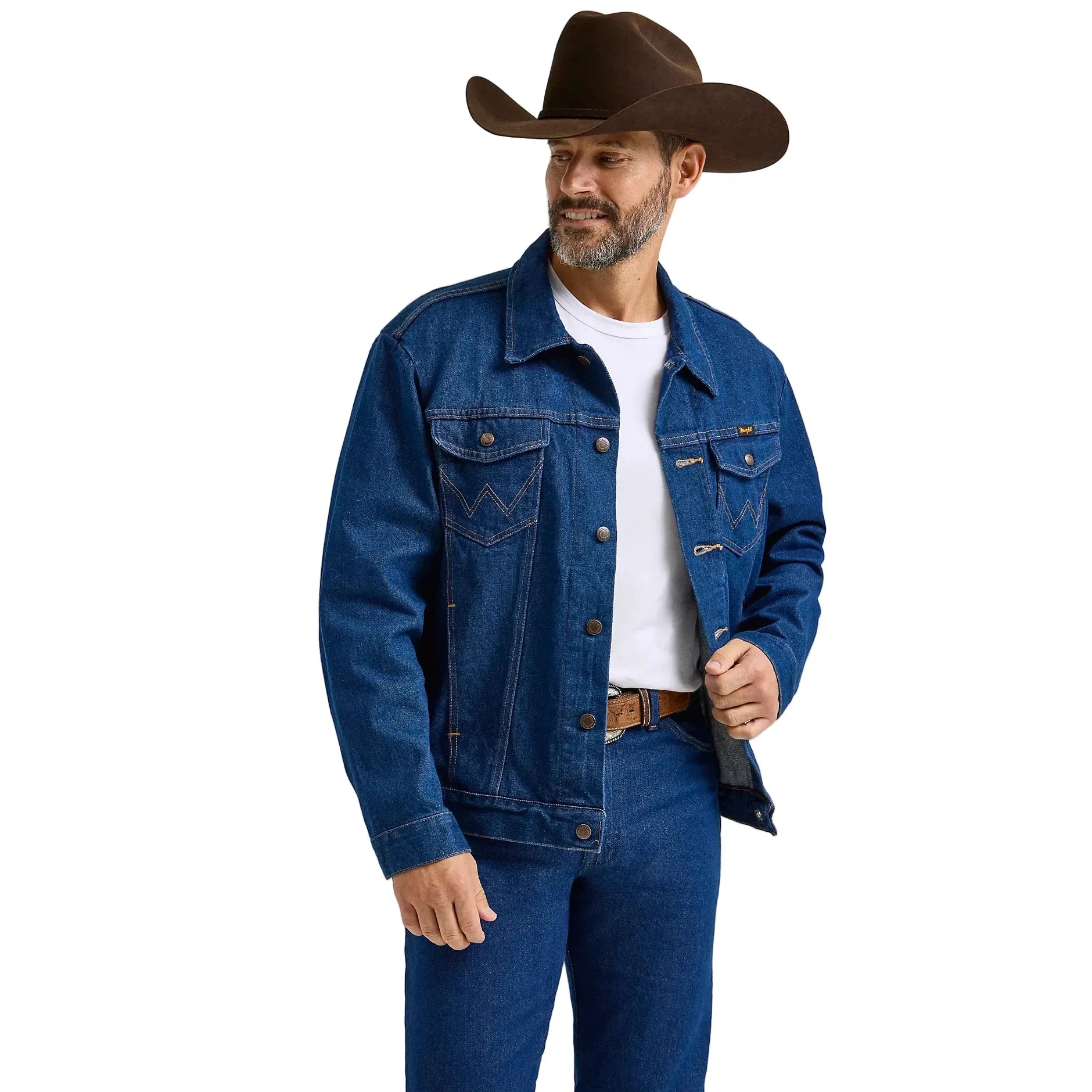 Men's Wrangler Cowboy Cut Unlined Denim Jacket
