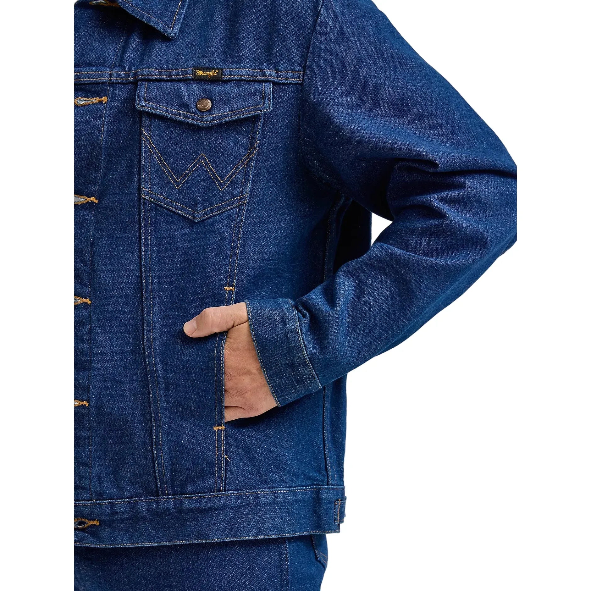 Men's Wrangler Cowboy Cut Unlined Denim Jacket