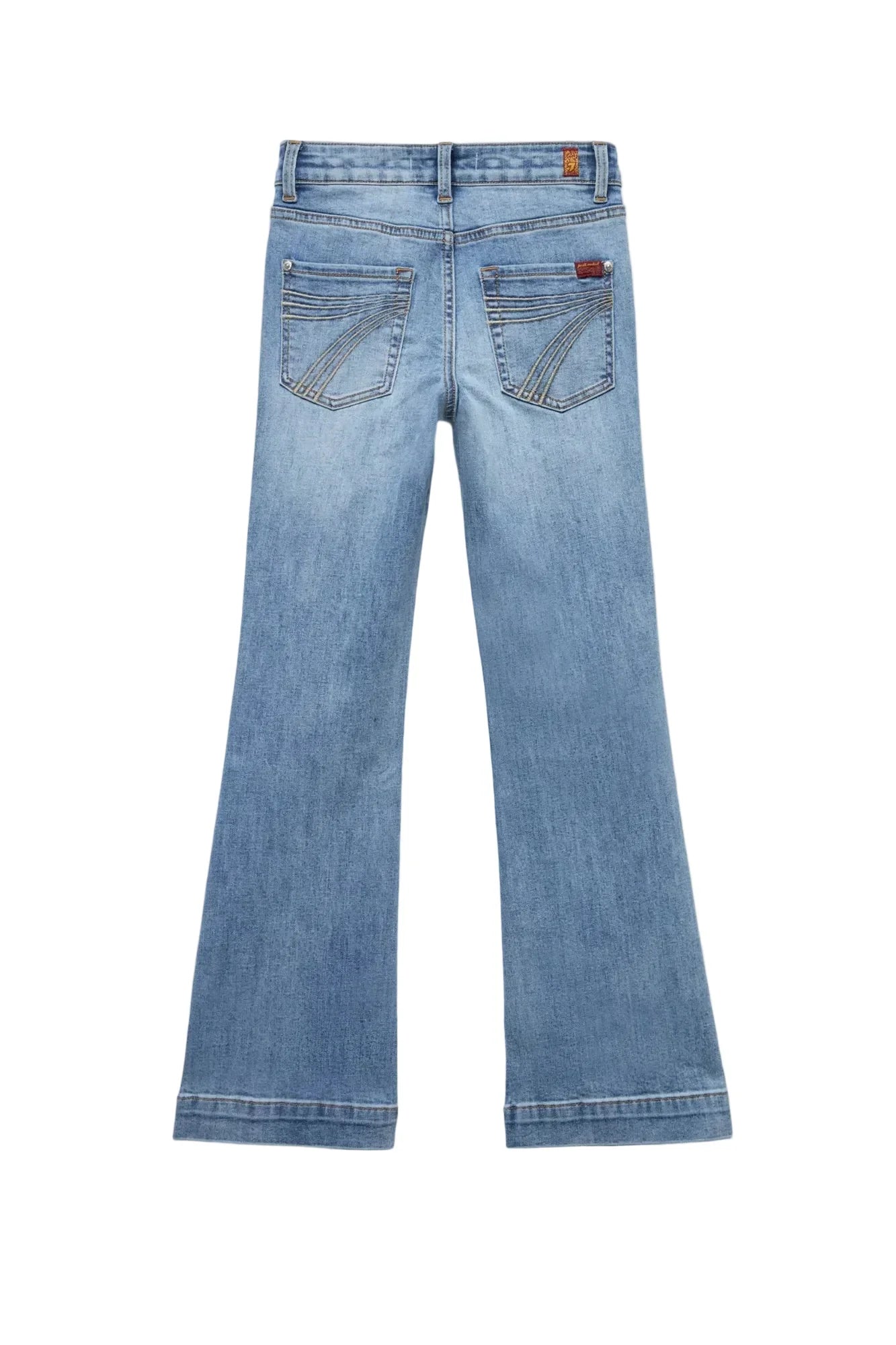 Seven for All Mankind Girl's Prophecy Mini Dojo in Slim Illusion 7KHF0H85-XWK
