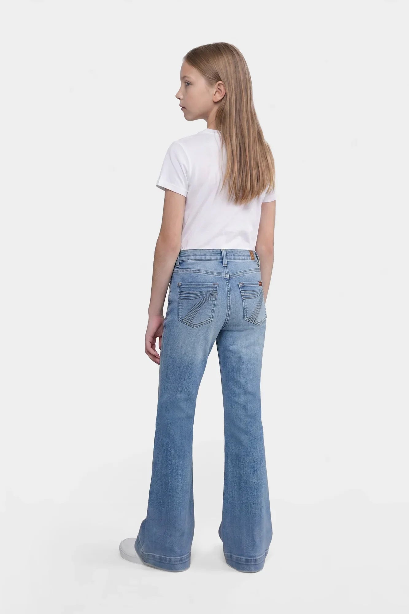 Seven for All Mankind Girl's Prophecy Mini Dojo in Slim Illusion 7KHF0H85-XWK