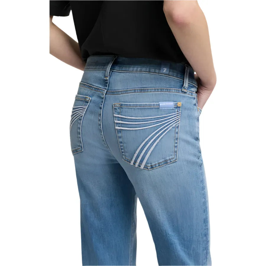 Women's Seven For All Mankind Slim Illusion Tailorless Dojo 7U31044A-1BV - Crazy House Western Wear