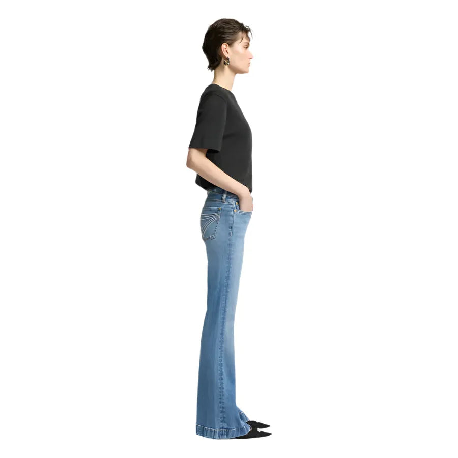 Women's Seven For All Mankind Slim Illusion Tailorless Dojo 7U31044A-1BV - Crazy House Western Wear