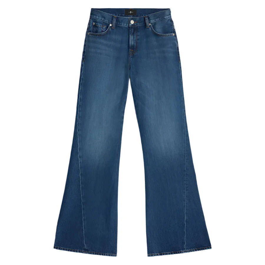 Women's Seven for All Mankind Slim Illusion Twisted Seam Flare Jeans 7U350555 - Crazy House Western Wear