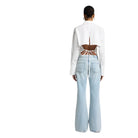 Women's Seven For All Mankind Slim Illusion Twisted Seam Spencer Flare 7U350555-1E6 - Crazy House Western Wear