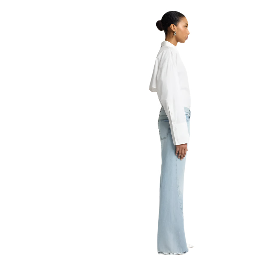 Women's Seven For All Mankind Slim Illusion Twisted Seam Spencer Flare 7U350555-1E6 - Crazy House Western Wear