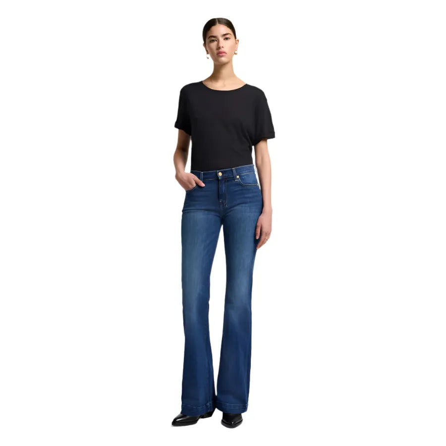 Women's Seven For All Mankind B(air) Dojo 7U300C49-1BY - Crazy House Western Wear