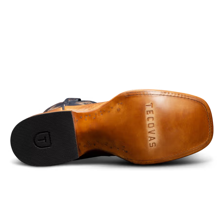 Tecovas Men's Tan/Bison The Doc Square Toe Boot M10031TAN