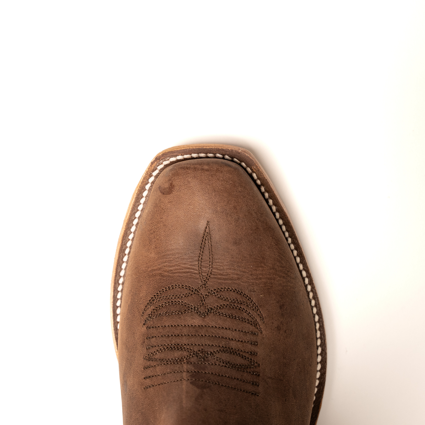 Anderson Bean Dark Brown Barcelona with 13" Blue Barcelona Top S5200 - Crazy House Western Wear