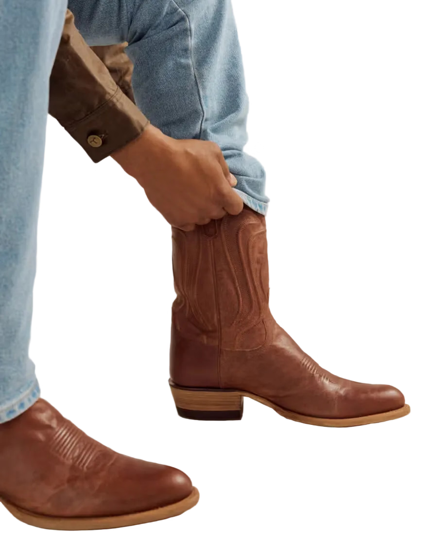 Tecovas Men's Scotch/Goat The Cartwright Round Toe Boots M10001SCO