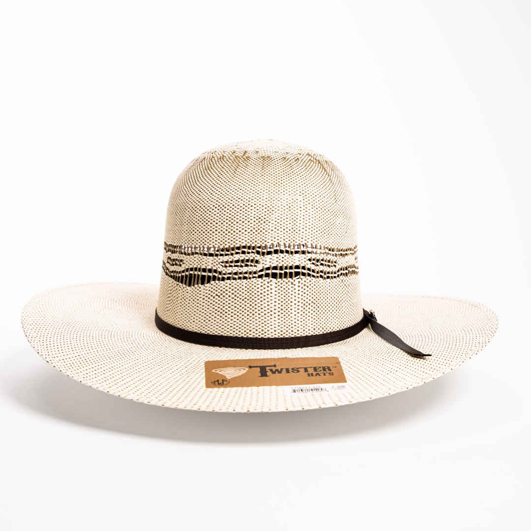 Twister Bangora 4.25" Straw Hat T71623 - Crazy House Western Wear