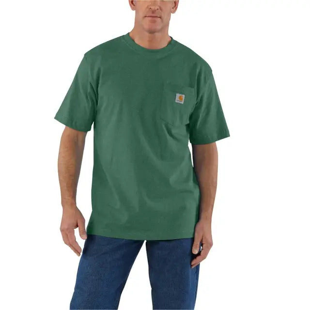 Men's Carhartt Loose Fit One Pocket T-shirt K87-GI0 - Crazy House Western Wear